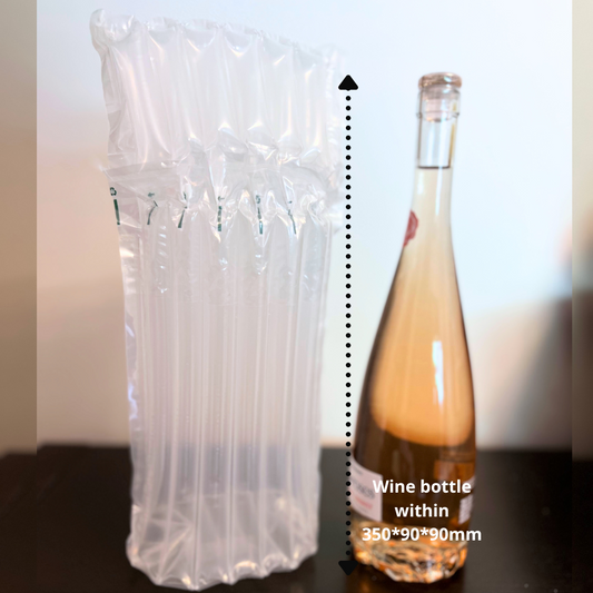 100x Wine bottle air column packages (350mm) + Free hand pump*