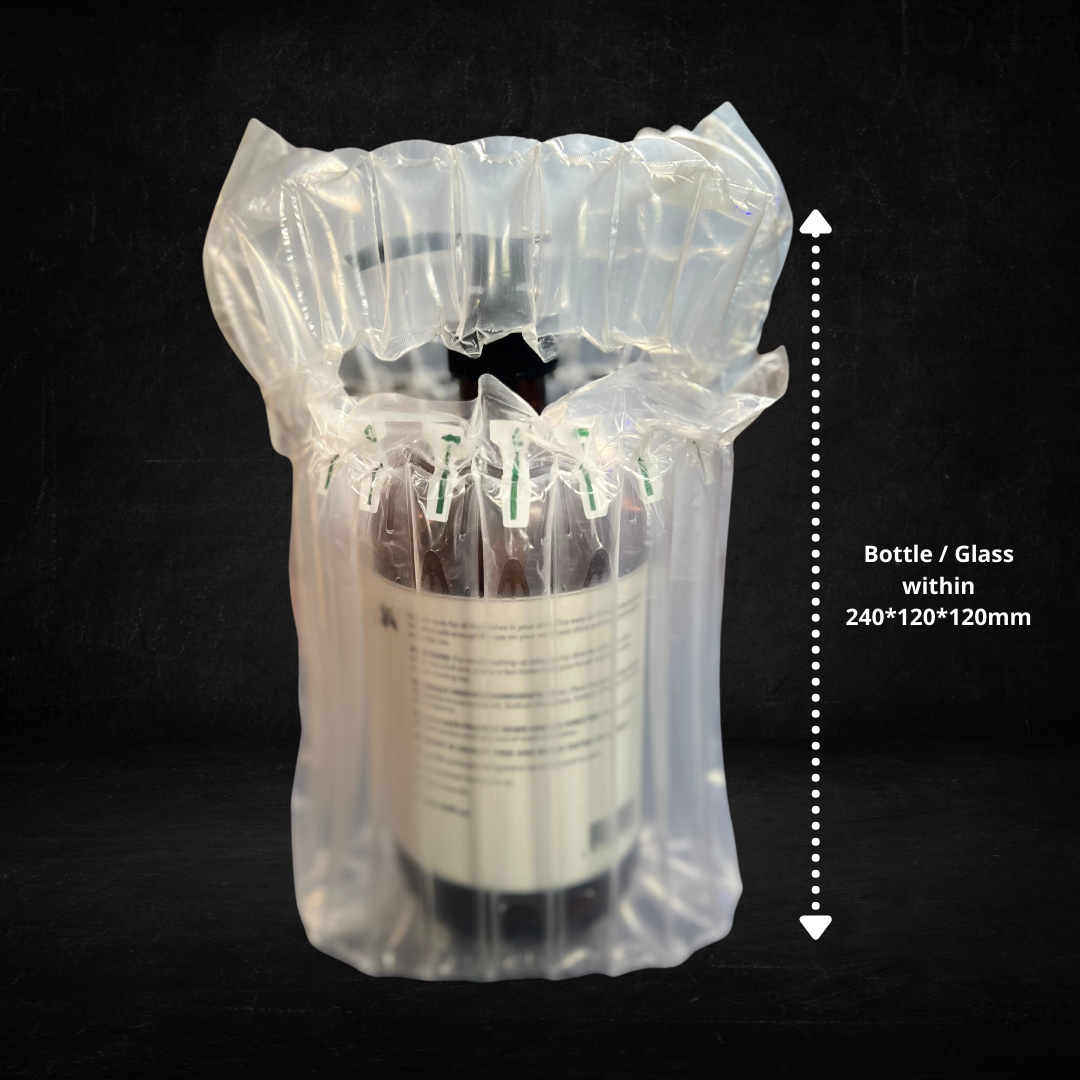 50 x 9 Column wide bottle bag + Free hand pump*