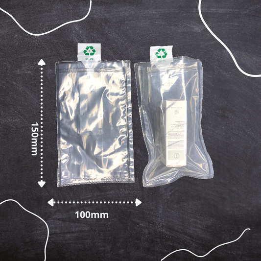 25 X Small Pouch Cushion air column bags + Free hand pump*