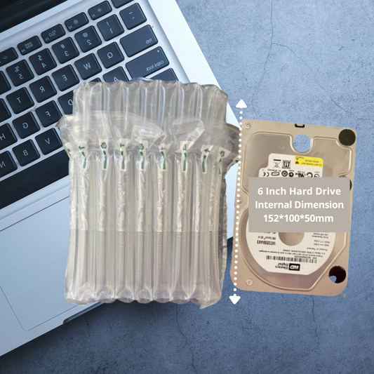 100 X Hard Drive air column bags + Free hand pump*